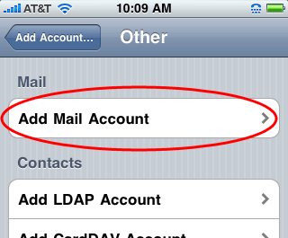 Outlook Express Email Acct General Properties